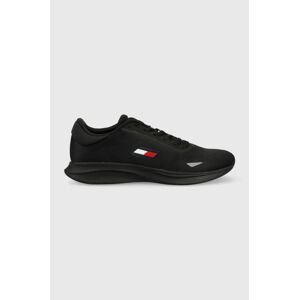 Športové topánky Tommy Sport Sleek 3 Mesh čierna farba