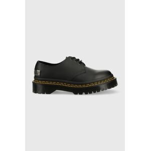 Kožené poltopánky Dr. Martens 1461 Bex Ds Pltd DM27882001-Black, čierna farba