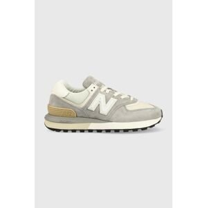 Tenisky New Balance U574lgrg šedá farba,