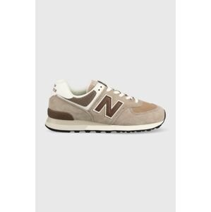 Tenisky New Balance U574KL2-KL2, šedá farba,