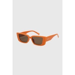 Slnečné okuliare Aldo Lingzhi dámske, oranžová farba