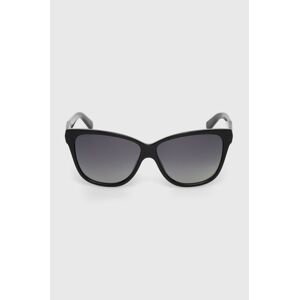 Slnečné okuliare Swarovski dámske, čierna farba