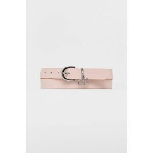 Opasok Calvin Klein dámsky, ružová farba