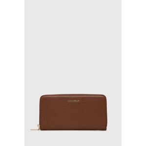 Peňaženka Coccinelle dámsky, hnedá farba