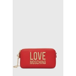 Listová kabelka Love Moschino ružová farba