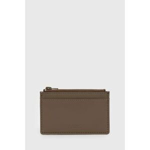 Peňaženka Rains Zip Wallet 16450.66-66.Wood, hnedá farba