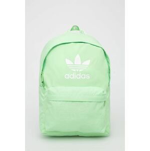 Ruksak adidas Originals HK2623 zelená farba, veľký, s potlačou