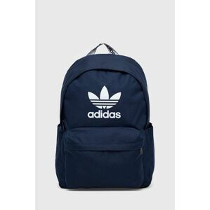 Ruksak adidas Originals tmavomodrá farba, veľký, s potlačou