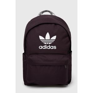 Ruksak adidas Originals HK2622 fialová farba, veľký, s potlačou