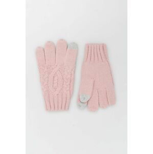 Detské rukavice GAP ružová farba