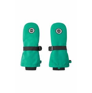 Detské rukavice Reima zelená farba