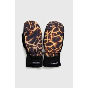 Rukavice Volcom snowboardowe oranžová farba