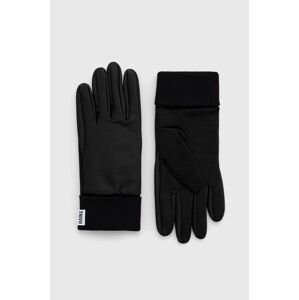 Rukavice Rains 16720 Gloves čierna farba