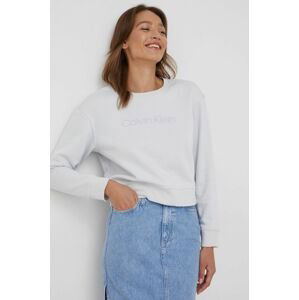 Rifľová sukňa Calvin Klein Jeans maxi, rovný strih