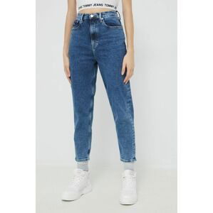 Rifle Tommy Jeans Mom Cf6132 dámske, vysoký pás