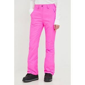 Lyžiarske nohavice CMP fialová farba
