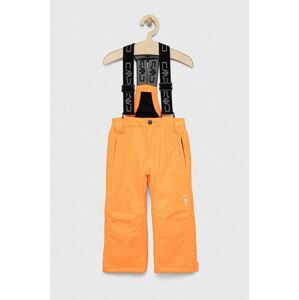 Detské zimné nohavice CMP oranžová farba