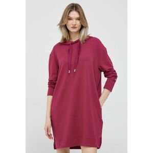 Šaty Pennyblack ružová farba, mini, oversize