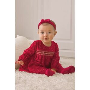 Šaty pre bábätká Mayoral Newborn červená farba,