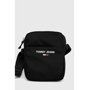 Malá taška Tommy Jeans čierna farba