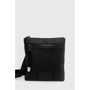 Malá taška Armani Exchange čierna farba