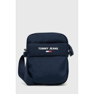 Malá taška Tommy Jeans tmavomodrá farba