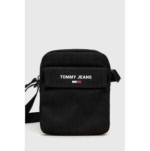 Malá taška Tommy Jeans čierna farba