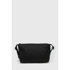 Kozmetická taška Rains Weekend Wash Bag 15630.01-01.Black, čierna farba