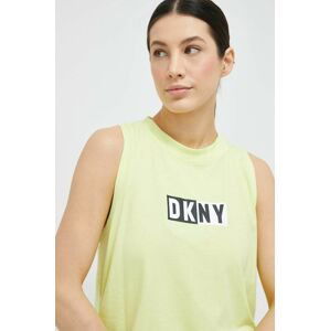 Top Dkny dámsky, zelená farba,