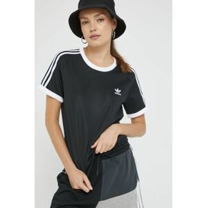 Tričko adidas Originals dámsky, čierna farba,