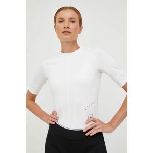 Tréningové tričko adidas by Stella McCartney Truepurpose biela farba,
