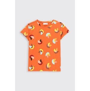 Detské tričko Coccodrillo oranžová farba,