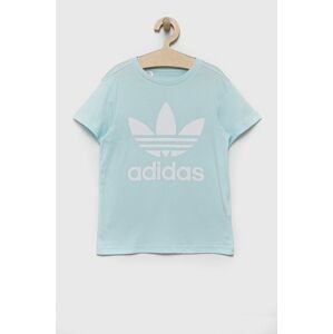 Detské bavlnené tričko adidas Originals s potlačou