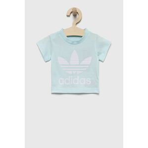 Detské bavlnené tričko adidas Originals s potlačou