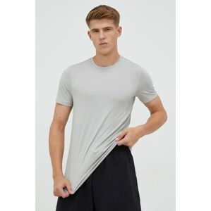 Tréningové tričko Outhorn šedá farba, jednofarebný