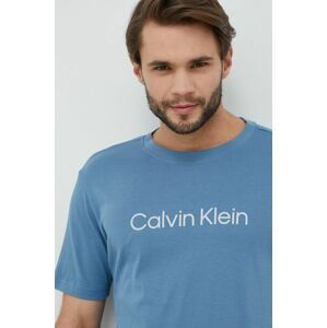 Tréningové tričko Calvin Klein Performance s potlačou