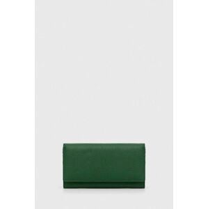 Kožená peňaženka Answear Lab dámsky, zelená farba