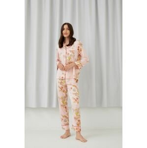 Pyžamo Answear Lab dámska, ružová farba,