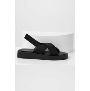 Sandále Answear Lab dámske, čierna farba, na platforme