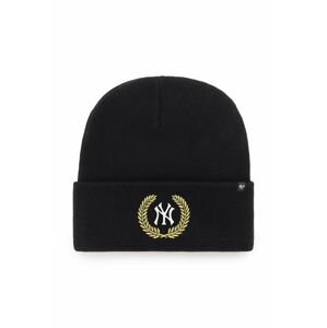 Čiapka 47brand Mlb New York Yankees čierna farba,