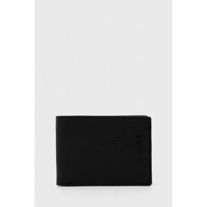 Kožená peňaženka Blauer pánsky, čierna farba
