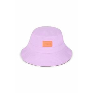 Obojstranný klobúk Tous fialová farba