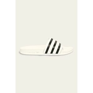 Šľapky adidas Originals dámske, biela farba