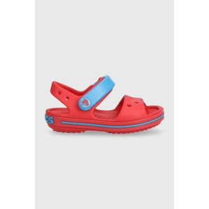 Sandále Crocs Crocband 12856 červená farba