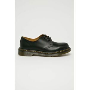 Kožené poltopánky Dr. Martens DM11838002.1461-BLACK, pánske, čierna farba