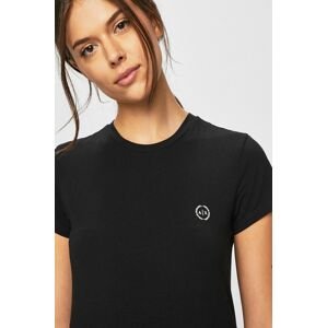 Top Armani Exchange čierna farba