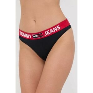 Tangá Tommy Jeans tmavomodrá farba