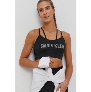 Športová podprsenka Calvin Klein Performance čierna farba