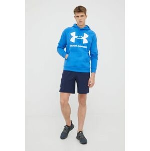 Mikina Under Armour 1357093-652, pánska, modrá farba, s potlačou