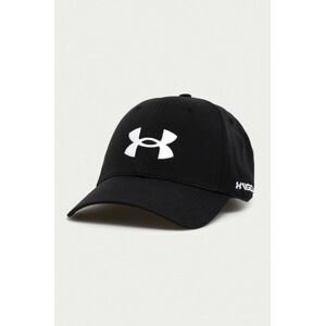 Čiapka Under Armour 1361547 čierna farba, s nášivkou